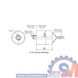 اسلیپ رینگ هالو شفت مینیاتوری H0522-02S