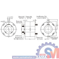 اسلیپ رینگ هالو شفت بدنه فلزی H50130-02S