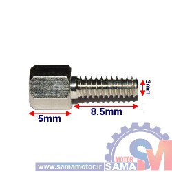 اسپیسر نری-مادگی استیل 5*M3