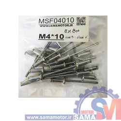 میخ پرچ M4*12 بسته 20 عددی