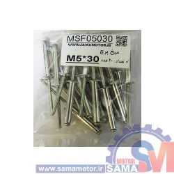 میخ پرچ M4*12 بسته 20 عددی