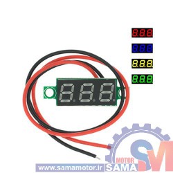 ماژول ولت متر 2.5 تا 40 ولت 0.28 اینچ دو سیم