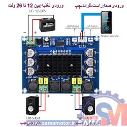 ماژول آمپلی فایر30W استریو مدل XH-A232