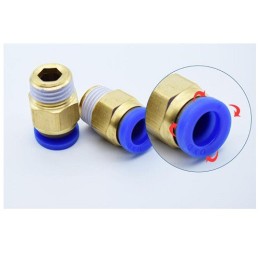 اتصال مستقیم پنوماتیک رزوه 1.2 و شیلنگ 10 میلیمتر