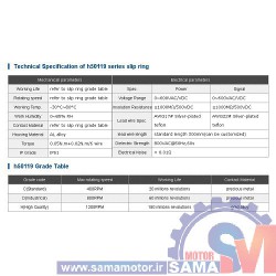 اسلیپ رینگ هالو شفت بدنه فلزی H50119-02S