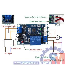 ماژول کنترل خوکار سطح مایعات XH-M203