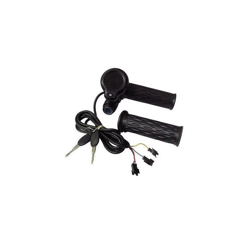 دسته گاز دوچرخه برقی 48 ولت دارای نمایشگر