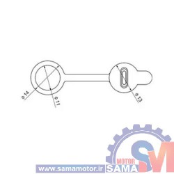 درپوش کانکتور مادگی TYPE-C رنگ مشکی و سفید