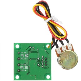 ماژول کنترل سرعت موتور 1803BK DC جریان 2A با ولوم اکسترنال