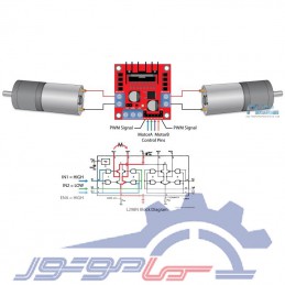 ماژول درایور و راه انداز L298N