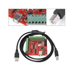 برد کنترلر CNC چهار محور USB Mach3 با خروجی 100KHz