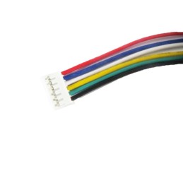کانکتور مادگی Type-c ضد آب 6 سیم فشاری طول سیم 20cm