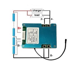 ماژول مدیریت و کنترل باتری لیتیومی 7 سل 30 آمپر BMS 7S-30A