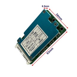 ماژول مدیریت و کنترل باتری لیتیومی 13 سل 20 آمپر BMS 13S-20A