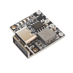 ماژول شارژ باتری لیتیومی 18650 با ولتاژ 3.7 تا 4.2 ولت دارای پورت USB و Type-C