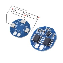 ماژول محافظ شارژ باتری لیتیومی 2 سل 5 آمپر BMS 2S 5A