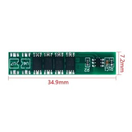 ماژول محافظ شارژ باتری لیتیومی 1 سل 10 آمپر BMS 1S 10A