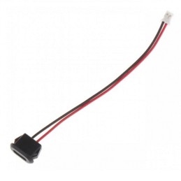 کانکتور مادگی Type-c پنلی 2 پین سیم دار ضد آب بیضی