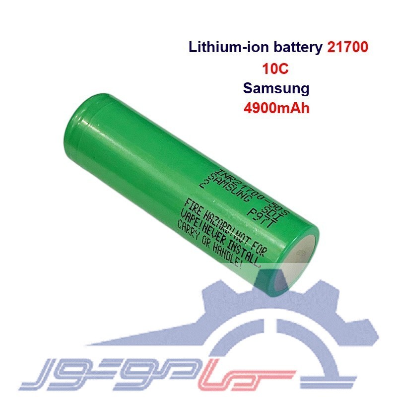 باتری لیتیوم 21700 جریان 4900 میلی آمپر سامسونگ 10C مدل INR21700-50S