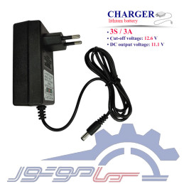 شارژر باتری لیتیوم یون 3 سل...