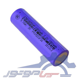 باتری لیتیوم فسفات 18650 ظرفیت 1800 میلی آمپر 5.6Wh