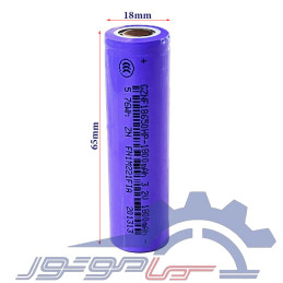 باتری لیتیوم فسفات 18650 ظرفیت 1800 میلی آمپر 5.6Wh