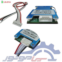 ماژول محافظ شارژ باتری لیتیوم فسفات 5 سل 25 آمپر