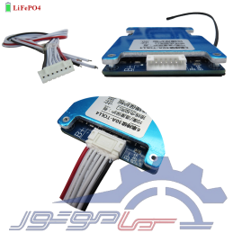 ماژول محافظ شارژ باتری لیتیوم فسفات 6 سل 30 آمپر