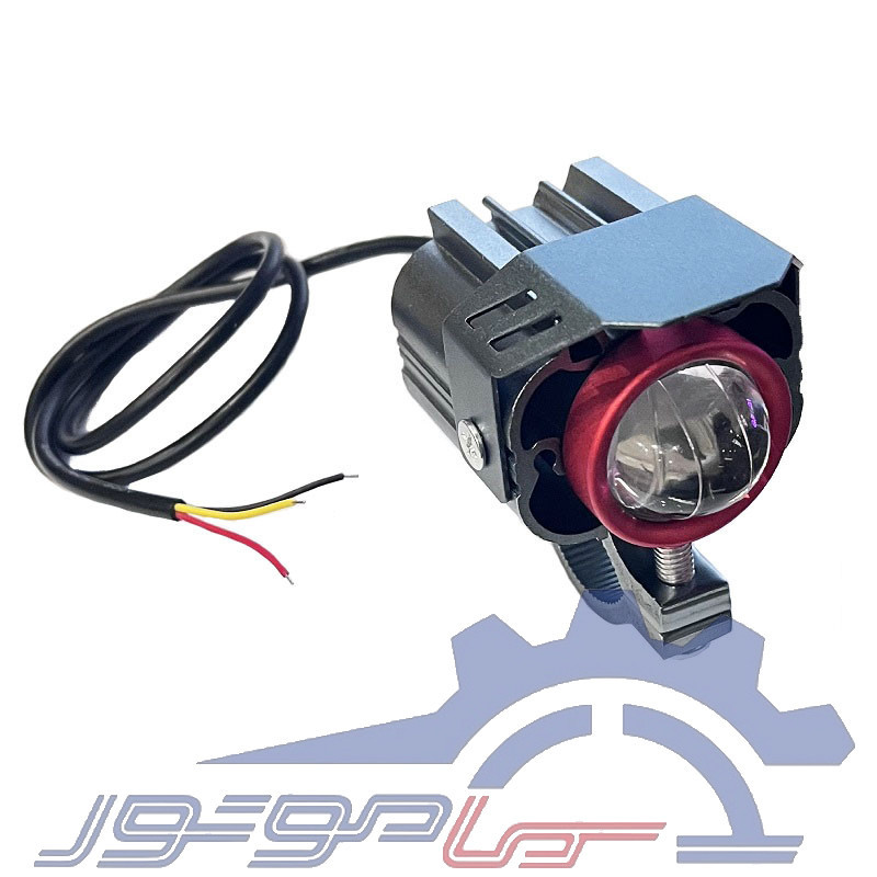 چراغ پروژکتوری تک لنز 80-12 ولت نور بالا و پایین سفید و زرد