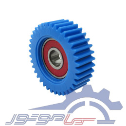 چرخ دنده پلاستیکی آبی