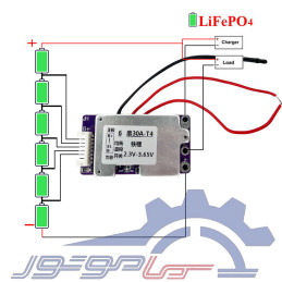 ماژول BMS لیتیوم فسفات