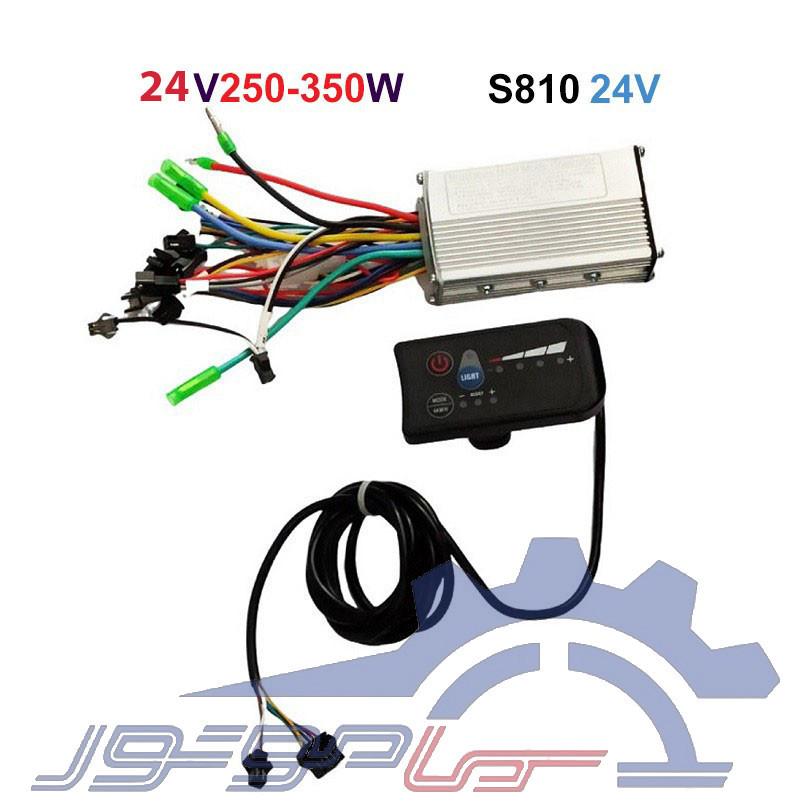 کنترلر دوچرخه برقی S810 ولتاژ 24 ولت 250 الی 350 وات ست