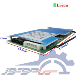 ماژول محافظ شارژ باتری لیتیوم یون 17 سل 40 آمپر