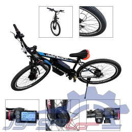 دوچرخه برقی سایز 26 توان 350 وات 24 دنده