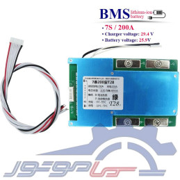 ماژول BMS 7 سل 200 آمپر
