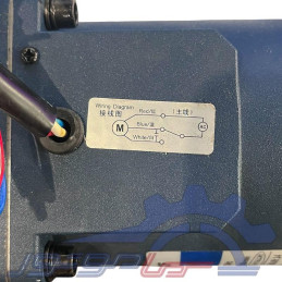 موتور گیربکس فلزی شفت مستقیم 220VAC مدل 5GU 75KB