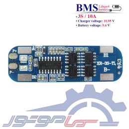 ماژول BMS لیتیوم فسفات 3 سل