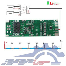 برد مدیریت باتری Li-ion
