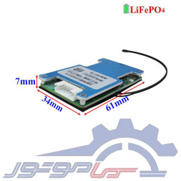 ماژول محافظ شارژ باتری لیتیوم فسفات 5 سل 15 آمپر