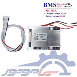 ماژول BMS 8 سل 60 آمپر
