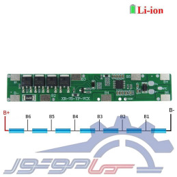 ماژول BMS 7 سل 10 آمپر