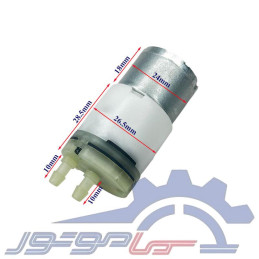 پمپ دیافراگمی dc مدل JSB320 3.7V دبی 350 میلی لیتر بردقیقه