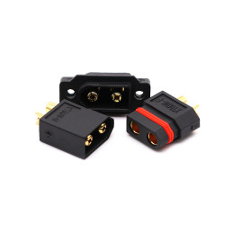 کانکتور قدرت XT60W-F آماس (AMASS) دو پین مادگی ضدآب