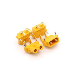 کانکتور قدرت پنلی XT30PW-M آماس (AMASS) دو پین نری