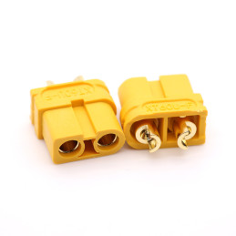 کانکتور قدرت XT60U آماس (AMASS) دو پین نری و مادگی (یک جفت)