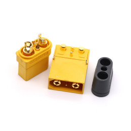 کانکتور قدرت پنلی XT90IPW (2+2)-M آماس (AMASS) نری