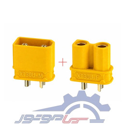 کانکتور قدرت XT30U آماس (AMASS) دو پین نری و مادگی
کنار هم