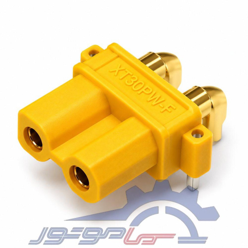 کانکتور قدرت پنلی XT30PW-F آماس (AMASS) دو پین مادگی