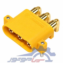 کانکتور قدرت پنلی MR30PW-M آماس (AMASS) سه پین نری
