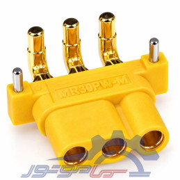 کانکتور قدرت پنلی MR30PW-F آماس (AMASS) سه پین مادگی